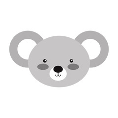 Animal koala cartoon icon vector illustration design graphic