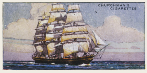 Cutty Sark' Clipper. Date: 1869