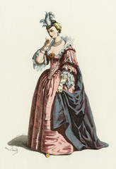 Commedia Dell'arte - Isabella. Date: 1600