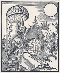 Medieval astronomer. Date: 15th Century