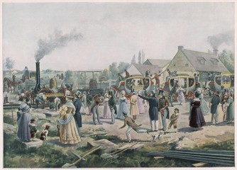 Open - Stockton-Darlington. Date: 27 September 1825