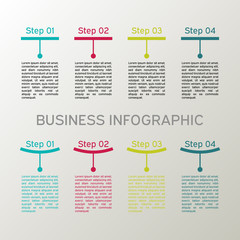 Vector infographic set. Business diagrams, presentations and charts. Background.