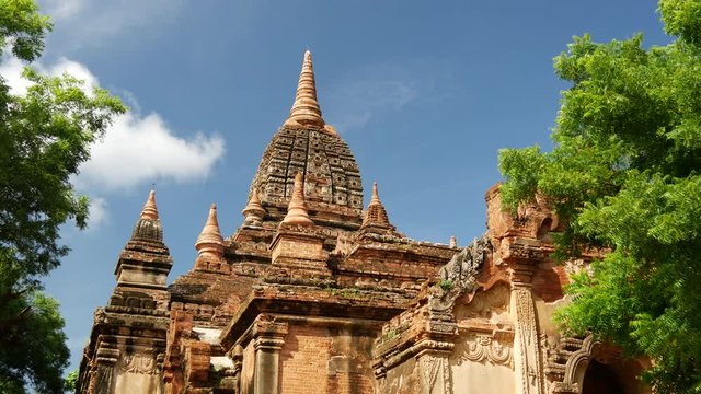 Pagoda in Bagan, Myanmar, Burma