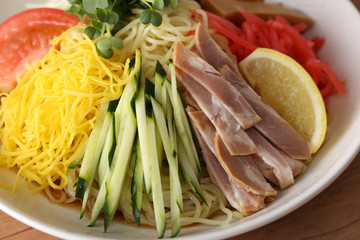 冷やし中華クローズアップ