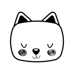 animal cat cartoon icon vector illustration design draw   
