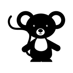 Animal koala cartoon icon vector illustration design draw   