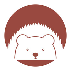 Animal Corpspin cartoon icon vector illustration design graphic