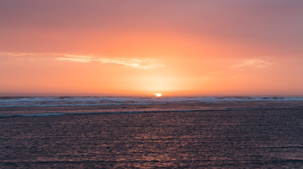 Sunset At Moclips Washington State