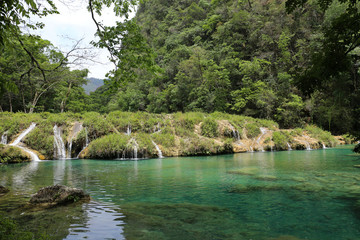 Semuc Champey natural swimming pools, Guatemala