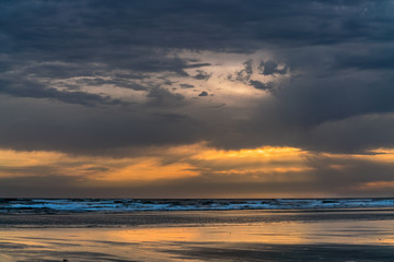 Sunset At Moclips Washington State