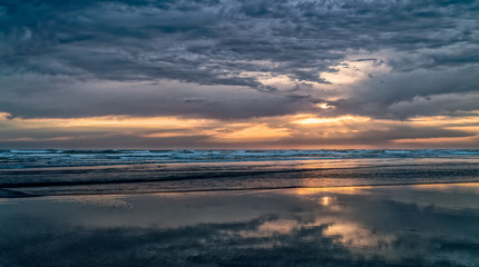 Sunset At Moclips Washington State