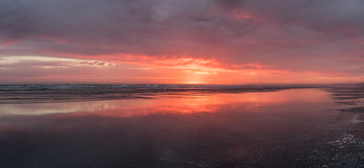 Sunset At Moclips Washington State