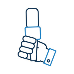 Professional microphone transmit icon vector illustration design graphic