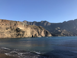 Naklejka premium Beach in Puerto de las Nieves