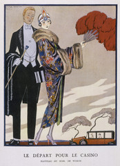 Evening Dress 1923. Date: 1923 © Archivist