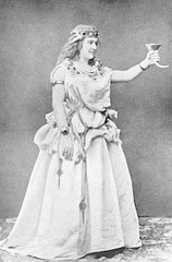 Fototapeta na wymiar Isolde - Malvina Schnorr. Date: 1865
