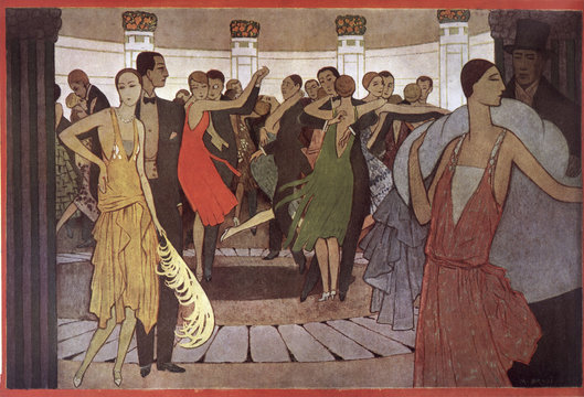 A Montmartre 'Dancing'. Date: 1929