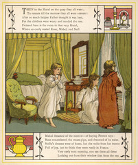 Children in Hotel Room. Date: 1882