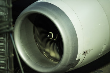 Airplane engine