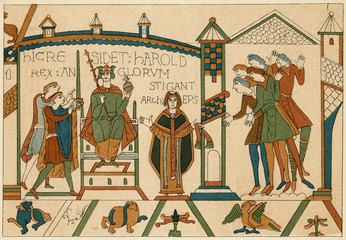 Harold Crowned. Date: 6 January 1066