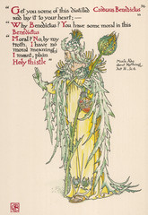 Plants - Cnicus Benedictus. Date: 1906