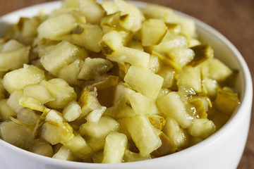 Green pickle relish