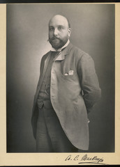 Sir Alexander Campbell Mackenzie  Scottish musician. Date: 1889