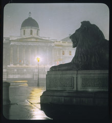 Trafalgar - Lantern Slide. Date: 1910