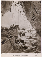 Leaving the Lusitania. Date: 5606