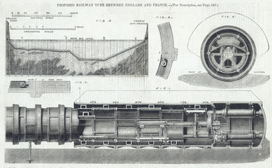 Chunnel - Batemanrevy - Bell. Date: 1869