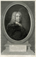Emanuel Swedenborg  Swedish engineer and mystic. Date: 1750s