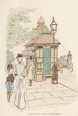 London Cabmans Shelter. Date: 1890