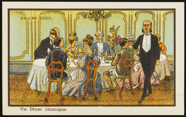 Chemical Dinner Party. Date: 1899
