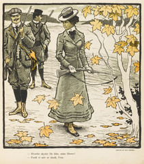 Shooting Party. Date: 1901