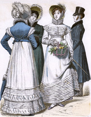 Costume for 1818-1819. Date: 1818 - 1819