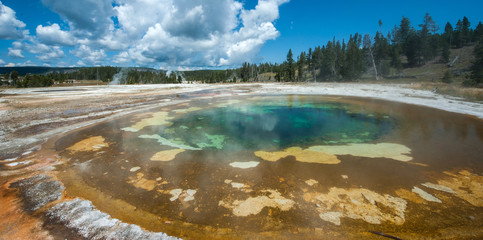Natural Hot Spring, Yellowstone National Park