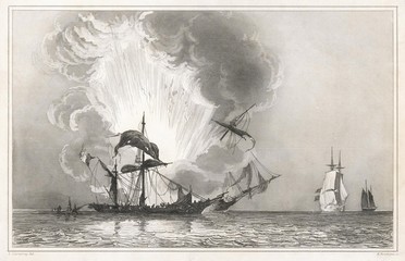 Amphitrite' Wrecked. Date: 30 August 1833