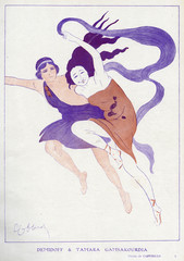 Demidoff - Tamara - Ballet. Date: 1919