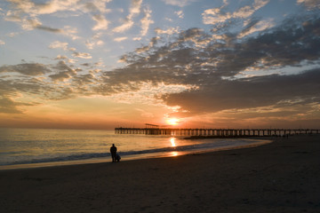 Pôr do Sol em Coney Island, Nova York