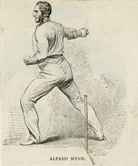 Alfred Mynn - Cricketer. Date: 1807 - 1861