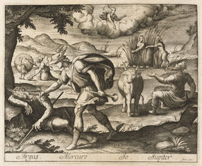 Argus  Hermes  Zeus  Io