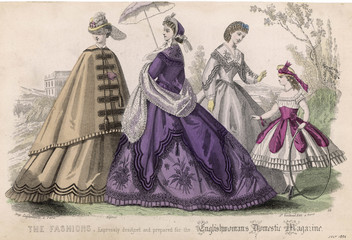 Costume July 1864. Date: 1864