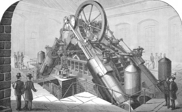 Industry - Machines - Steam. Date: 1880