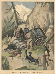 Sad End to Nice Day. Date: 1901