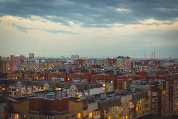Naklejka premium City
