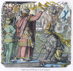 Roland Knighted. Date: circa 800