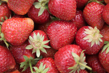 Strawberry, background, texture