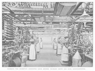 Women - Carpet Factory. Date: 1902