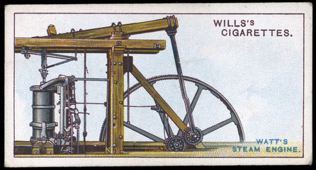 Watt's Steam Engine. Date: 1765