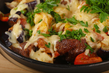 Pork with vegetables